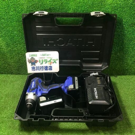 日立工機 FWH14DGL インパクトドライバー【市川行徳店】【店頭取引限定】【中古美品】管理番号：ITPTFT2K67SE