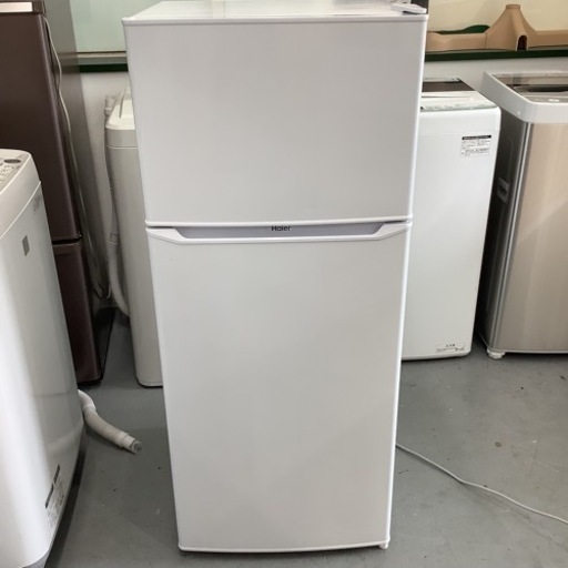 ＊Haier ハイアール 2ドア ノンフロン冷凍冷蔵庫 JR-N130B 2022年製 ホワイト 家電 キッチン家電 冷蔵庫