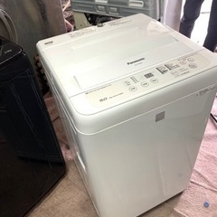 北九州市内配送無料　保証付き パナソニック 5．0kg全自動洗濯機 keyword キーワードホワイト NA-F50ME4-KW   