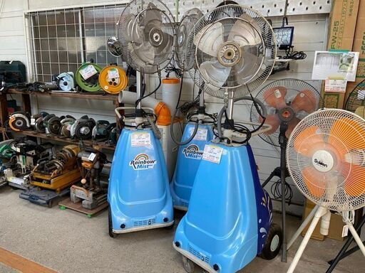 ミスト扇風機 WM-560C やまびこ 税込￥24,200-【店頭引取限定】【寄楽屋 きらくや 成田本店】