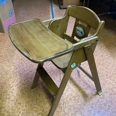 【値下げしました】ベビーチェアー　子供椅子　折りたたみ式　日本製...