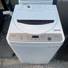 SHARP 2022年製 6kg 洗濯機