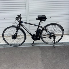 ブリヂストン電動アシスト自転車27インチ ブラック