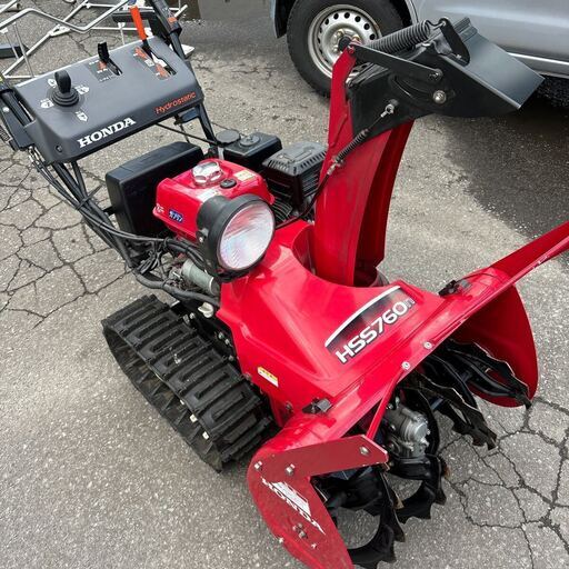 動作品 HONDA ホンダ エンジン式 除雪機 HSS760n 除雪幅61cm