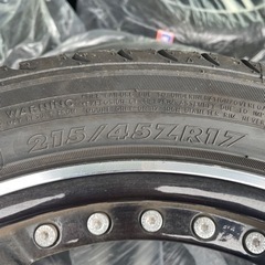 17インチタイヤホイール4本セット+スペーサー 