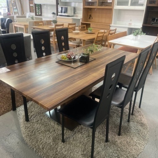 家具 ダイニング7点セット