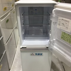 2ドア冷蔵庫  ガラストップドア