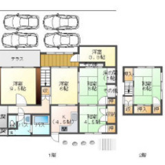 【賃貸 戸建て】東京都中野区江原町エリア | 6Kの戸建て…