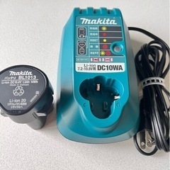 makita 充電器とバッテリー