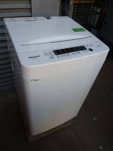 L070　ハイセンス　　全自動洗濯機　4.5KG　  型番HW-K45E  2020年製