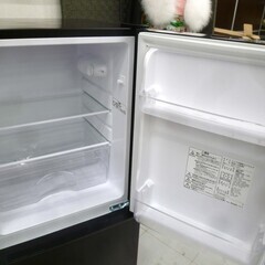 冷蔵庫 106L 2022年製 NITORI NTR-106BK Nグラシア ブラック 黒 2ドア 右開き 100Lクラス 家電 ニトリ 苫小牧西店