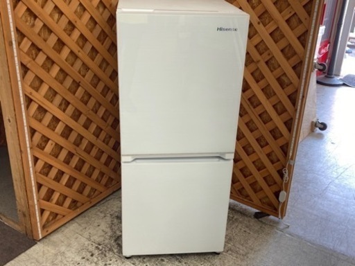 【愛品館江戸川店】保証充実　ハイセンス　2021年製　134L　2ドア冷凍冷蔵庫HR-G13B-W