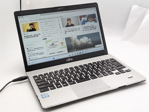 激安 高速SSD ノートパソコン 富士通 S936/P 中古良品 フルHD 13.3型 第6世代Core i5 8GBメモリ 無線 Bluetooth DVD Windows11 Office