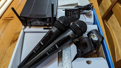 【期間限定(6/5~6/10)値下げ】AKG ワイヤレスシステム  WMS40 PRO MINI2 VOCAL SET DUAL