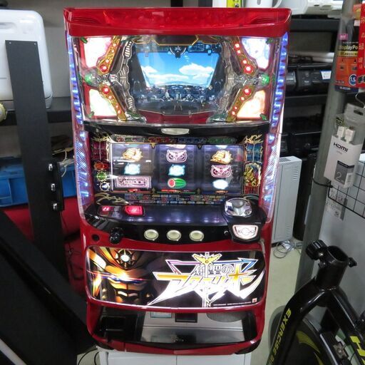 パチスロ実機 創世のアクエリオン コイン不要機付き スロット機 |江別市のリサイクルショップドロップ