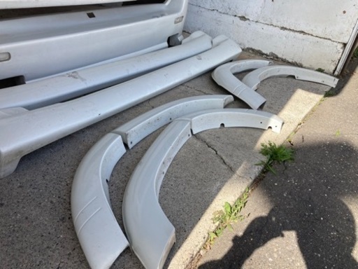 ランクル100 ランドクルーザー100系 フルエアロ 前後パンパー・サイド