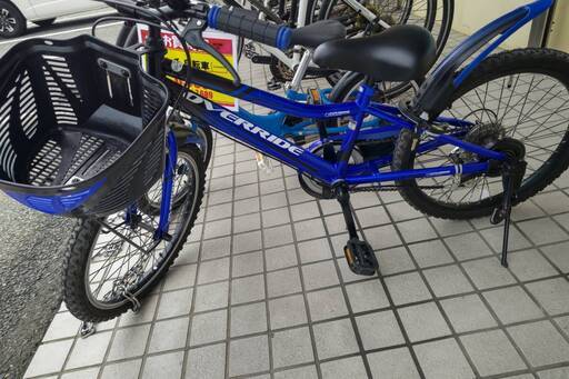 ☆20インチ/キッズ自転車/使用感少/ライト/カギ付/№491☆