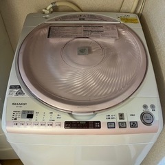 【動作確認済】シャープ縦型洗濯機