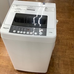 Hisense 全自動洗濯機 HW-T55Aが入荷しました！