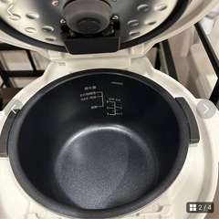 【電気圧力鍋】新品未使用　TIGER　2.2L　COK-A220WM マットホワイト　圧力鍋