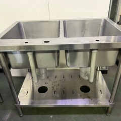 マルゼン2槽シンク900x600x800