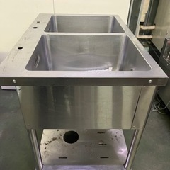 マルゼン2槽シンク900x600x800