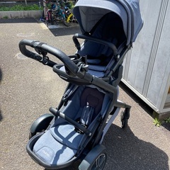 値下げ】NUNA 2人乗りベビーカー demi grow、ベビーシート2つ、ベビー