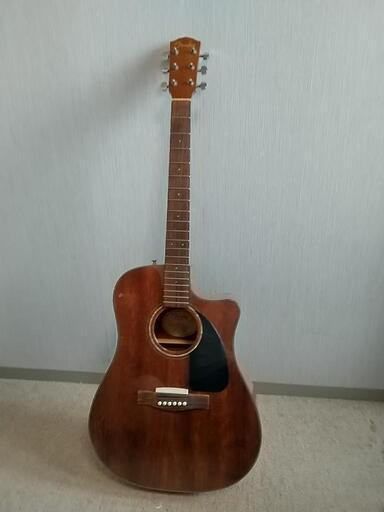 フェンダー エレアコギターCD60CE AM NA(PU故障)と 交換用部品