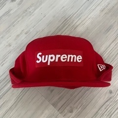 ニューエラ　supreme 帽子