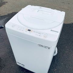 ♦️SHARP 電気洗濯機【2019年製】ES-GE6C-W