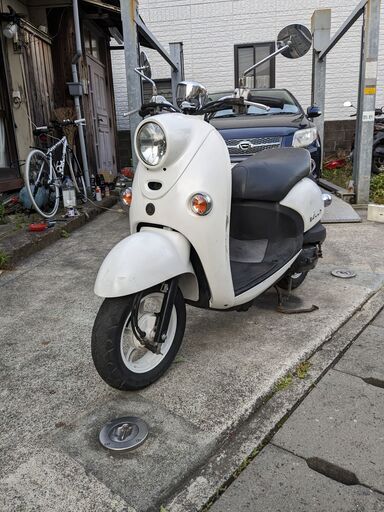 決まりました。リモコンビーノ　白黒　SA37J=135***　インジェクション