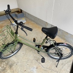 【美品】アプレミディ-I 20インチ 6段変速 ダイナモライト ミニベロ 自転車