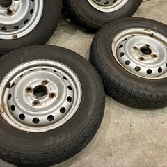 3113】20年 145R12 6PR LT ヨコハマ JOB RY52 三菱 ミニキャブ 日産 
