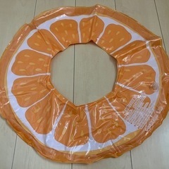 浮き輪　オレンジ