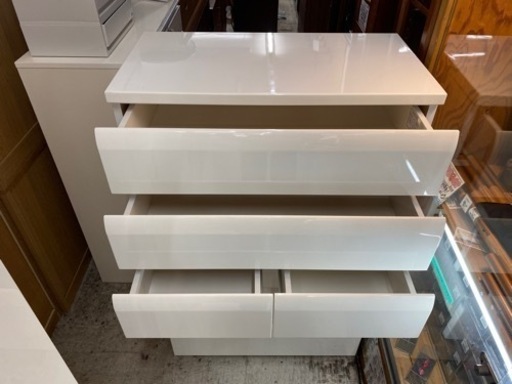 【愛品館 江戸川店 衣類収納】NITORI（ニトリ）6段 ハイチェスト ID:155-020290-007