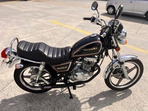 SUZUKI  GN125-2F 低走行距離車