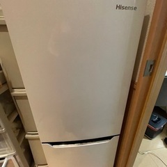 【取引中　りょうた様】冷蔵庫　Hisense