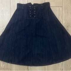 【対話中】レディース 洋服 ハイウエストスカート  ジーパン Sサイズ