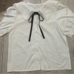 レディース 洋服 ブラウス 半袖 Lサイズ