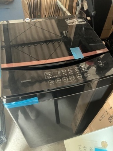 洗濯機 アイリスオーヤマ IAW-T603BL 2021年製