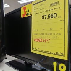 J4811 　J-techno　ジェイテクノ　19V型液晶テレビ...