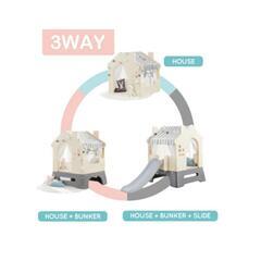 キッズハウス 滑り台 美品 かくれんぼ 秘密基地