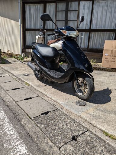 決まりました。　ディオ　黒　インジェクション車　２００９年　JR三島駅の近く 決まりました。 ディオ 黒 インジェクション車 2009年 JR三島駅の近く