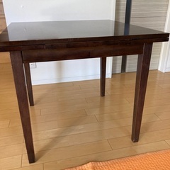 ニトリ)伸長式ダイニングテーブル