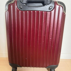 スーツケースS ワインレッド　機内持ち込み LCC 