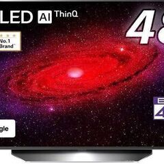 ②【動画あり】今だけ69800円→45000円 48インチ 有機EL 4K テレビ LG