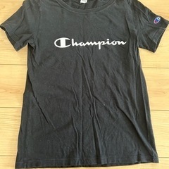 Champion 黒 Tシャツ