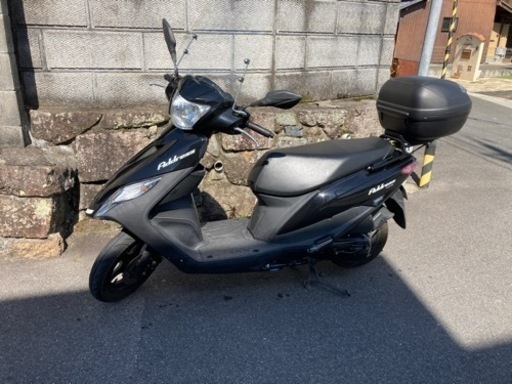 実走行4,599km　スズキアドレス125