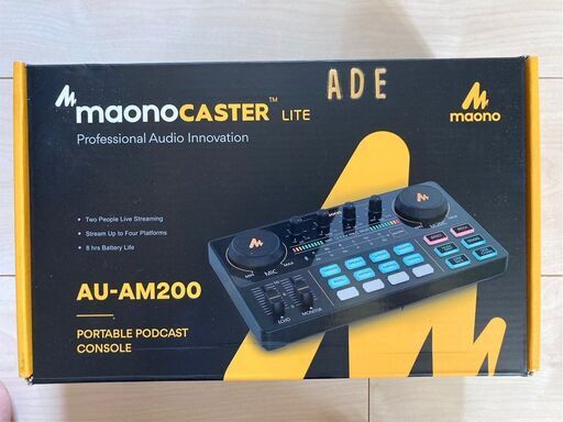 MAONO ミキサー AU-AM200　マイク等お付けします