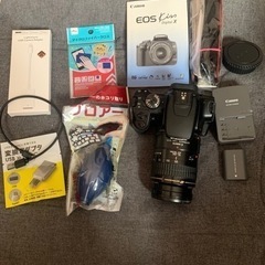 デジタル一眼レフカメラ　Canon EOS Kiss Digital X